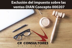 Exclusión del impuesto sobre las ventas-DIAN Concepto 000207