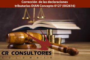 Corrección  de las declaraciones tributarias-DIAN Concepto 0127 (002616)