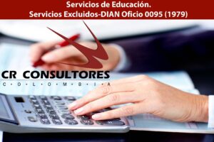  Servicios de Educación. Servicios Excluidos-DIAN Oficio 0095 (1979)