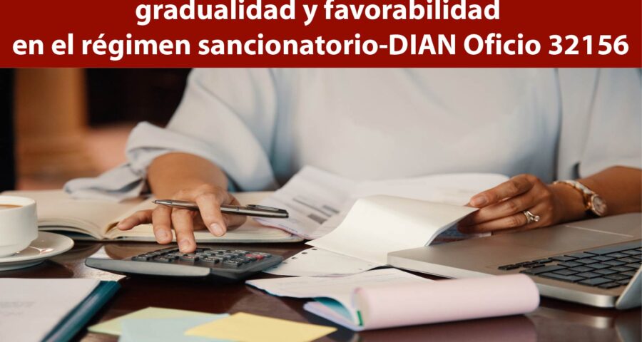 Principios de lesividad, proporcionalidad, gradualidad y favorabilidad ...