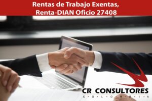 Rentas de Trabajo Exentas, Renta-DIAN Oficio 27408