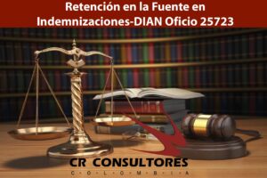  Retención en la Fuente en Indemnizaciones-DIAN Oficio 25723
