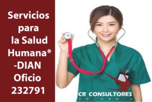  Servicios para la Salud Humana*-DIAN Oficio 232791