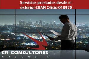 Servicios prestados desde el exterior-DIAN Oficio 018970