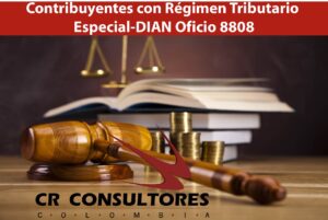 Contribuyentes con Régimen Tributario Especial-DIAN Oficio 8808