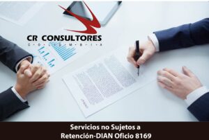 Servicios no Sujetos a Retención-DIAN Oficio 8169