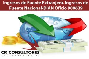Ingresos de Fuente Extranjera. Ingresos de Fuente Nacional-DIAN Oficio 900639