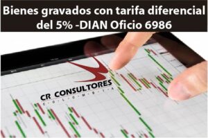  Bienes gravados con tarifa diferencial del 5% -DIAN Oficio 6986