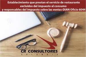  Establecimiento que prestan el servicio de restaurante excluidos del impuesto al consumo y responsables del impuesto sobre las ventas-DIAN Oficio 6044