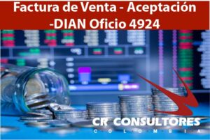 Factura de Venta – Aceptación-DIAN Oficio 4924