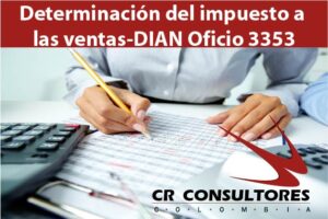 Determinación del impuesto a las ventas-DIAN Oficio 3353