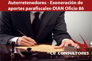 Autorretenedores – Exoneración de aportes parafiscales-DIAN Oficio 86