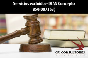 Servicios excluidos- DIAN Concepto 850(007363)