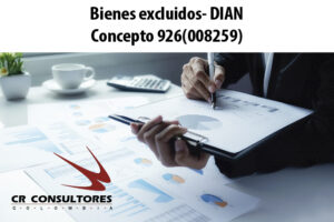 Bienes excluidos- DIAN Concepto 926(008259)