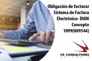 Obligación de facturar y Sistema de Factura Electrónica- DIAN Concepto 1099(009544)