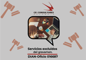 Servicios excluidos del gravamen. DIAN-Oficio 016687