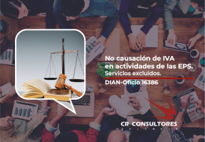 Exclusión del impuesto sobre las ventas. Servicios Excluidos: Actividades de las E.P.S. DIAN-Oficio 16386