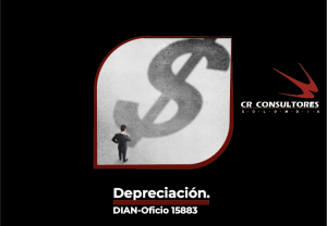 Depreciación. DIAN-Oficio 15787