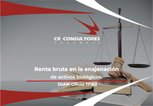Renta bruta en la enajenación de activos biológicos. DIAN-Oficio 17162