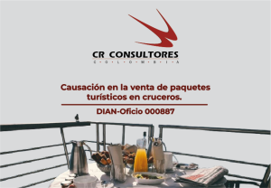 Causación en la venta de paquetes turísticos  en cruceros. DIAN-Oficio 000887