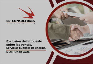 Exclusión del impuesto sobre las ventas. Servicios públicos de energía. DIAN-Oficio 3726