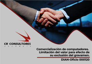 Comercialización de computadores. Limitación del valor para efecto de su exclusión del gravamen. DIAN-Oficio 000120