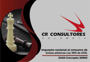 Impuesto nacional al consumo de bolsas plásticas Ley 1819 de 2016. DIAN-Concepto 20900