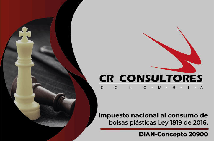 Impuesto nacional al consumo de bolsas plásticas Ley 1819 de 2016. DIAN-Concepto 20900