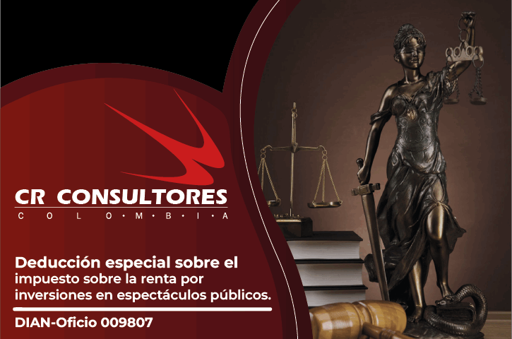 Deducción especial sobre el impuesto sobre la renta por inversiones en espectáculos públicos. DIAN-Oficio 009807