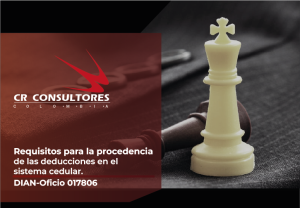 Requisitos para la procedencia de las deducciones en el sistema cedular. DIAN-Oficio 017806