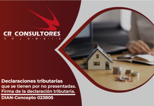 Declaraciones tributarias que se tienen por no presentadas. Firma de la declaración tributaria. DIAN-Concepto 023805
