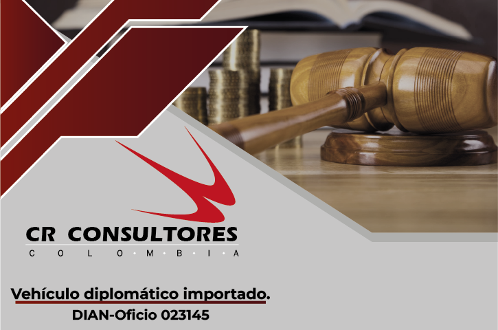 Vehículo diplomático importado. DIAN-Oficio 023145