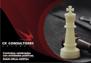 Contratos celebrados con entidades públicas. DIAN-Oficio 003724