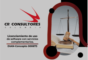 Licenciamiento de uso de software con servicios complementarios. DIAN-Concepto 000673