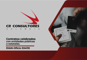 Contratos celebrados con entidades públicas o estatales. DIAN-Oficio 034110