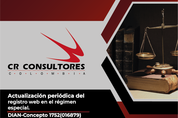 Actualización periódica del registro web en el régimen especial. DIAN-Concepto 1752(016879)