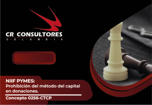 NIIF PYMES: Prohibición del método del capital en donaciones. Concepto 0256-CTCP
