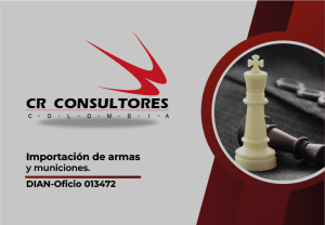 Importación de armas y municiones. DIAN-Oficio 013472