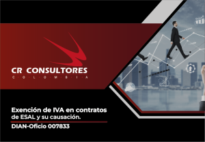 Exención de IVA en contratos de ESAL y su causación. DIAN-Oficio 007833