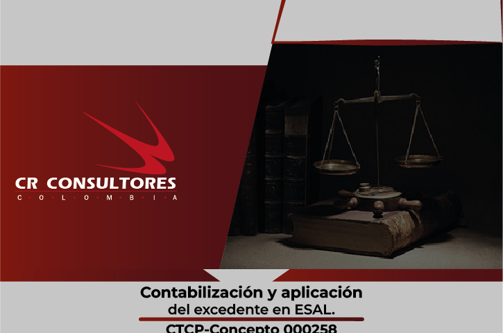 Contabilización y aplicación del excedente en ESAL. CTCP-Concepto 000258