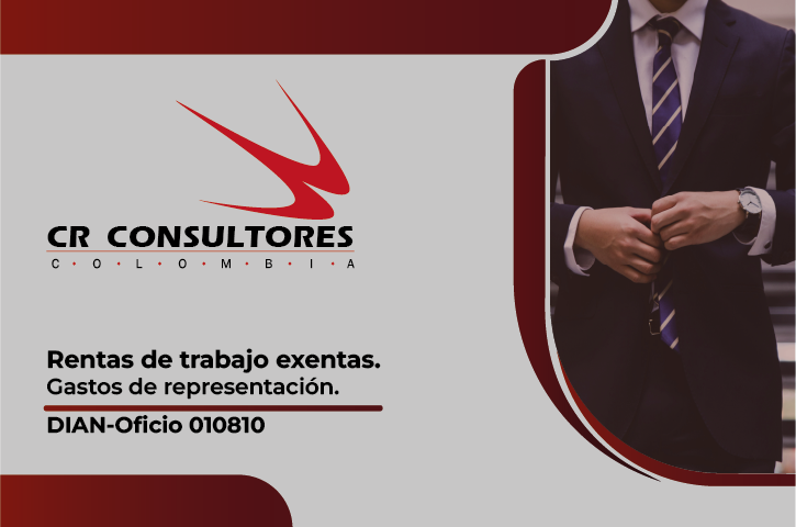 Rentas de trabajo exentas. Gastos de representación. DIAN-Oficio 010810