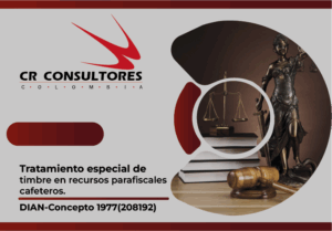 Tratamiento especial de timbre en recursos parafiscales cafeteros. DIAN-Concepto 1977(208192)