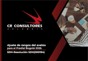 Ajuste de rangos del avalúo para el Predial Bogotá 2026. SDH-Resolución SDH(000194)