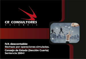 IVA descontable: Rechazo por operaciones simuladas. Consejo de Estado (Sección Cuarta)-Sentencia 28841
