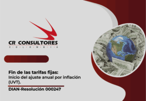 Fin de las tarifas fijas: Inicio del ajuste anual por inflación (UVT). DIAN-Resolución 000247