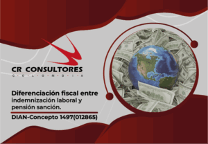 Diferenciación fiscal entre indemnización laboral y pensión sanción. DIAN-Concepto 1497(012865)