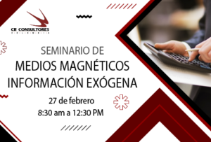 SEMINARIO MEDIOS MAGNÉTICOS – INFORMACIÓN EXÓGENA.