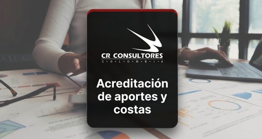 Acreditación de aportes y costas