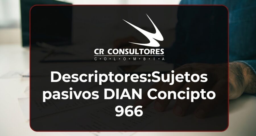Descriptores:Sujetos pasivos DIAN Concepto 966