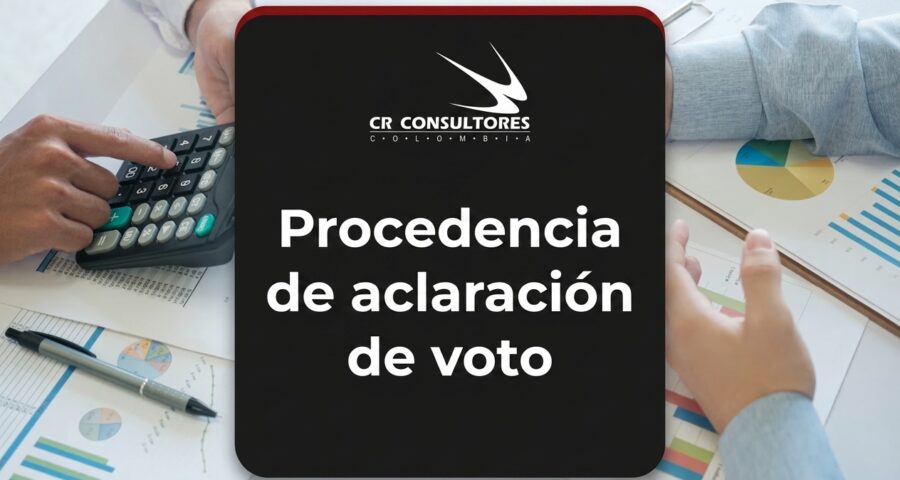 Procedencia de aclaración de voto